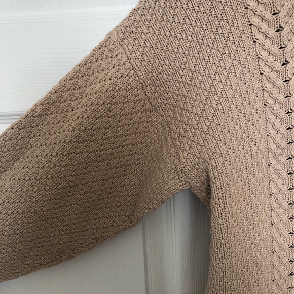 Vintage cotton knit Roll Neck sweater - Picture 4 of 11